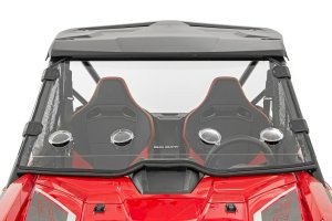 Honda Talon 1000R Vented Full Windshield - Rough Country - Scratch Resistant - '19-'22